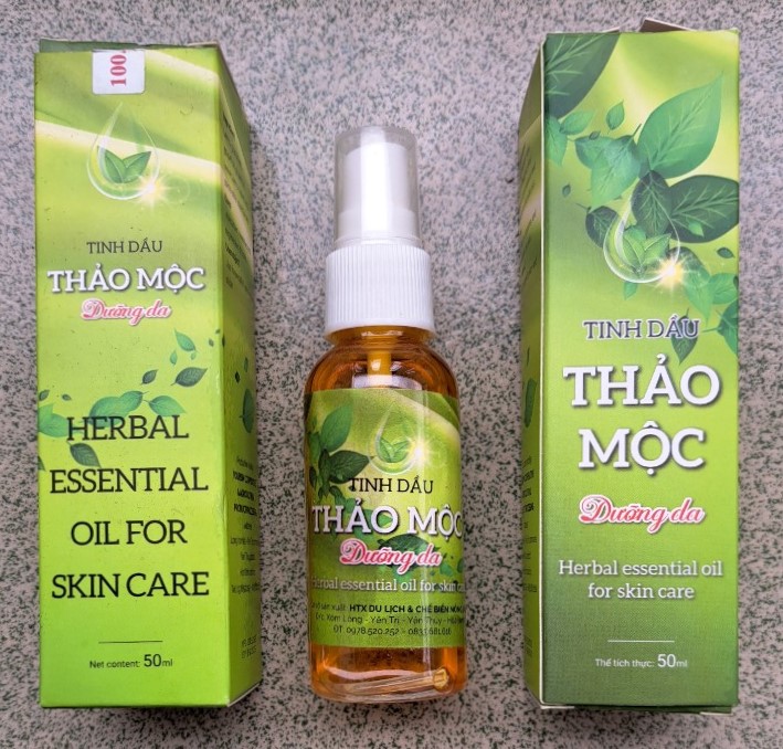 Dầu  Thảo mộc Dưỡng da